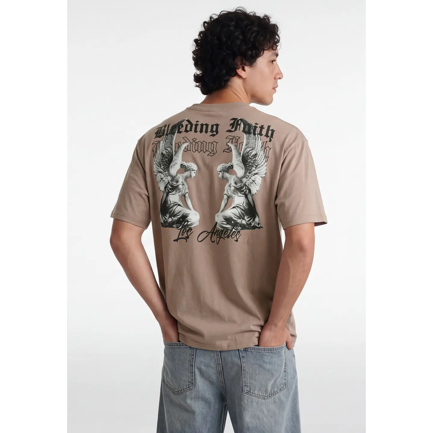 Polera Angeles Hombre Beige 1
