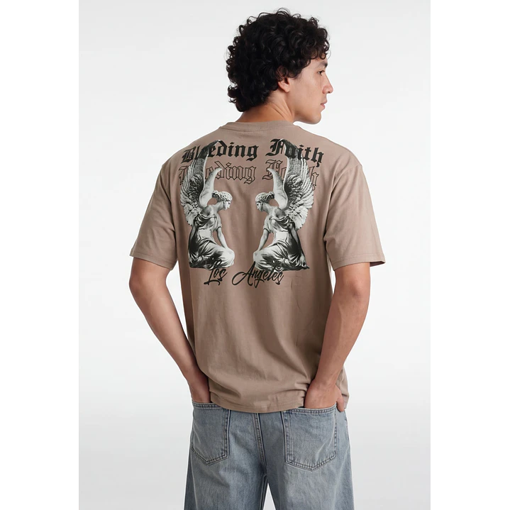 Polera Angeles Hombre Beige 1