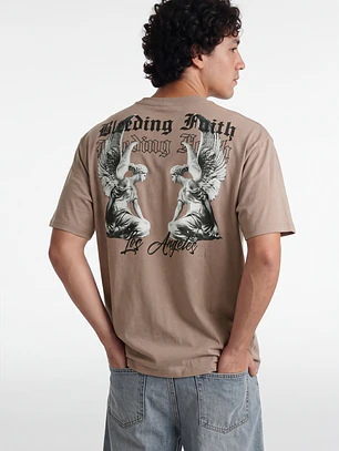 Polera Angeles Hombre Beige