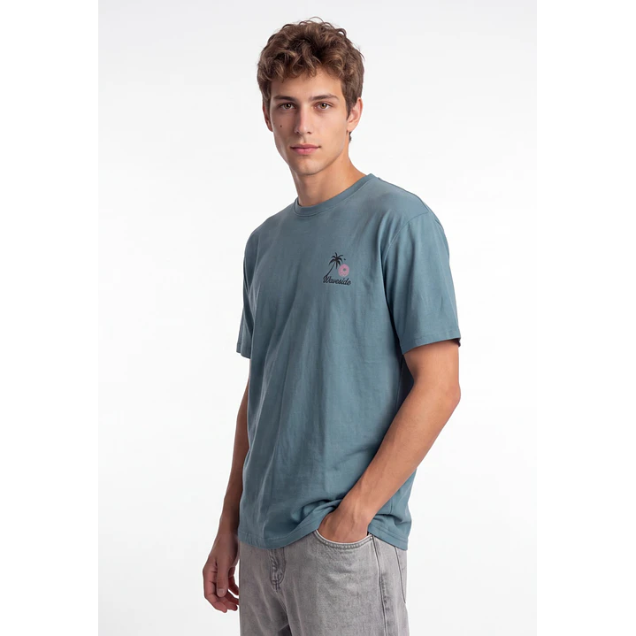 Polera Playero Hombre Verde 4