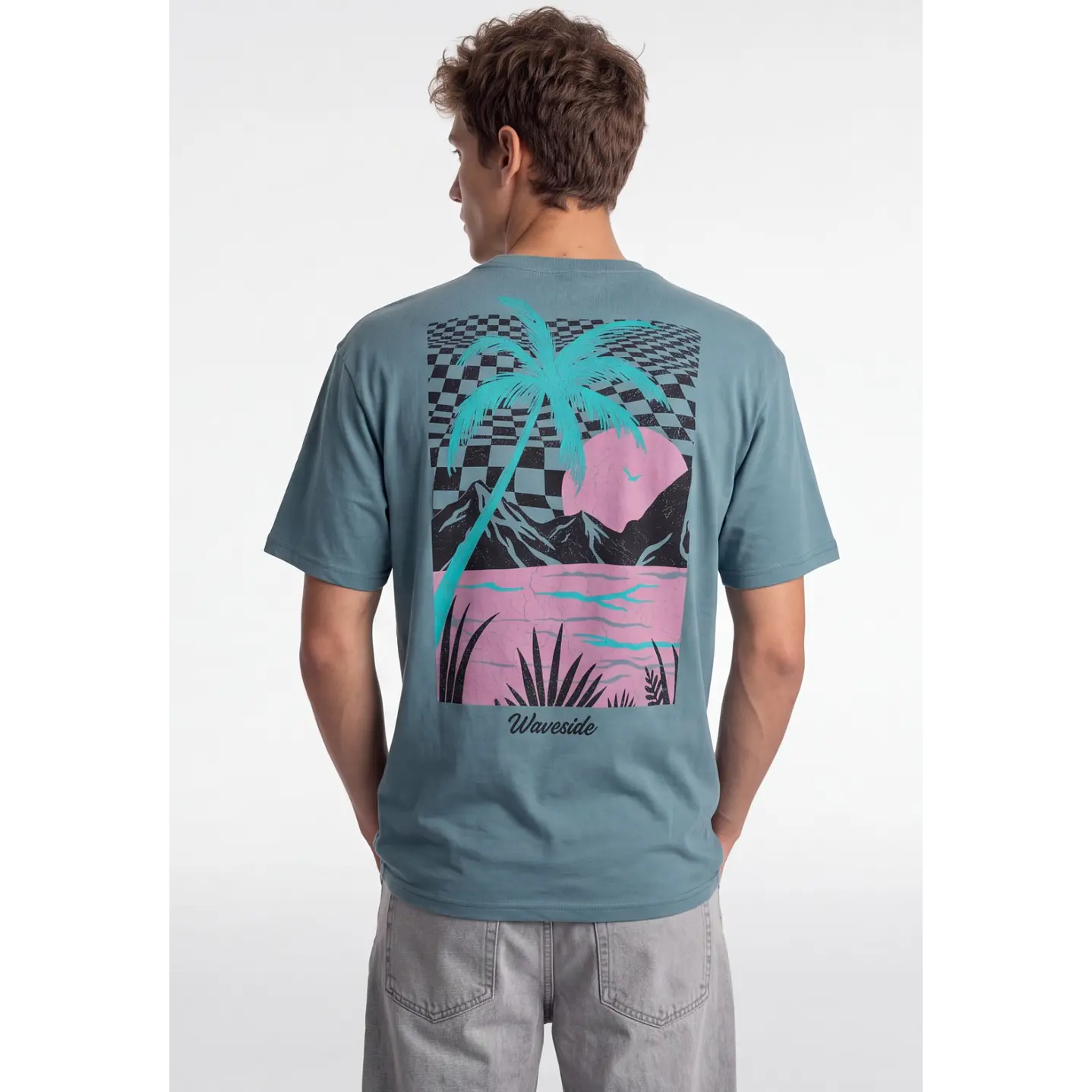 Polera Playero Hombre Verde 1