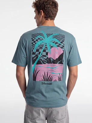 Polera Playero Hombre Verde