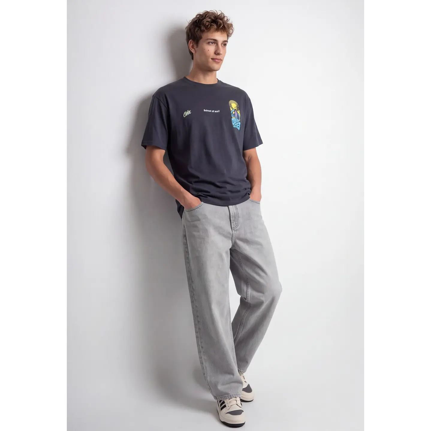 Polera Ocean Hombre Gris 3