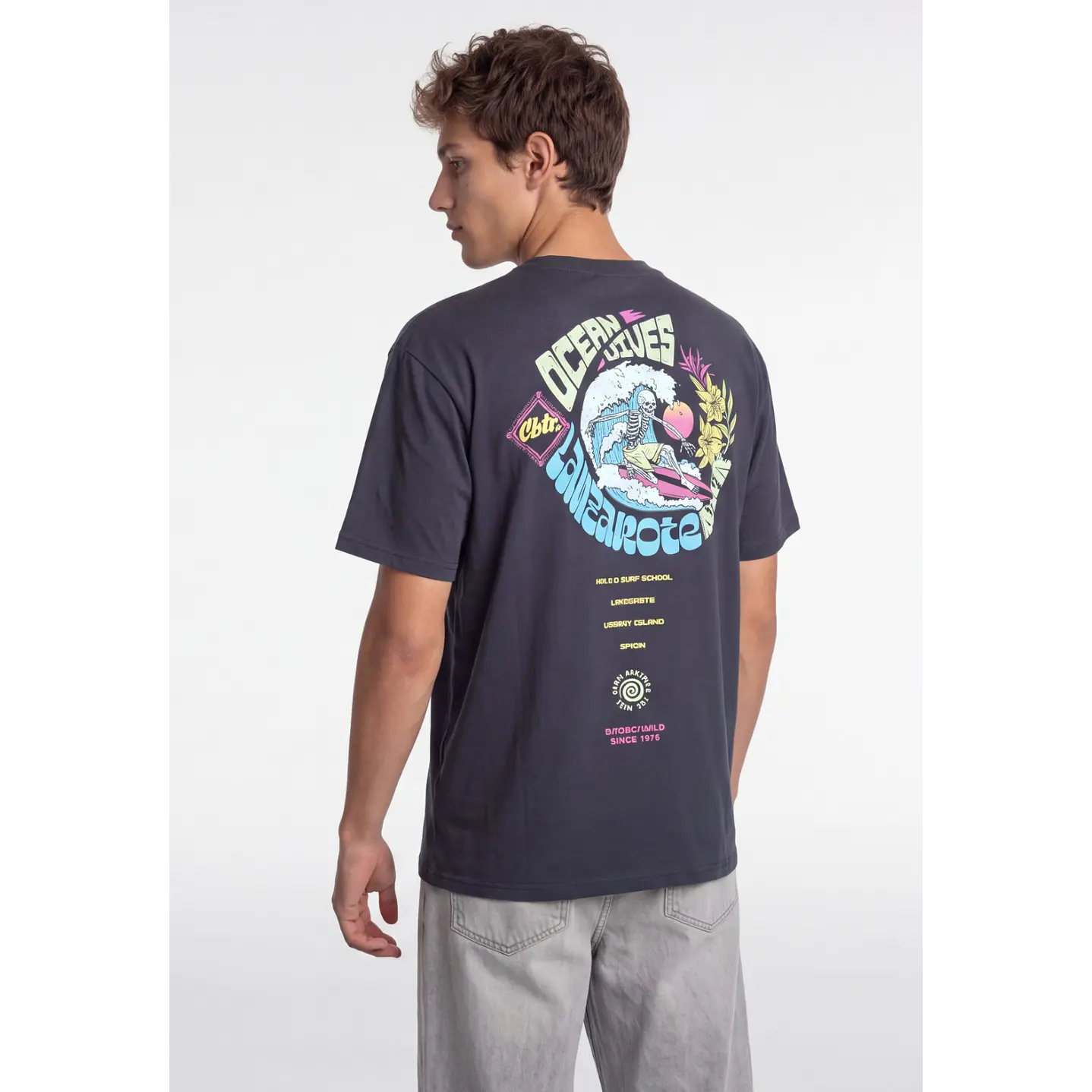 Polera Ocean Hombre Gris 1