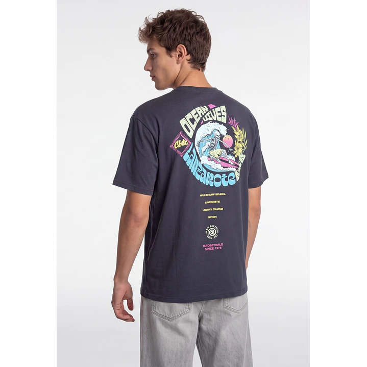 Polera Ocean Hombre Gris 1