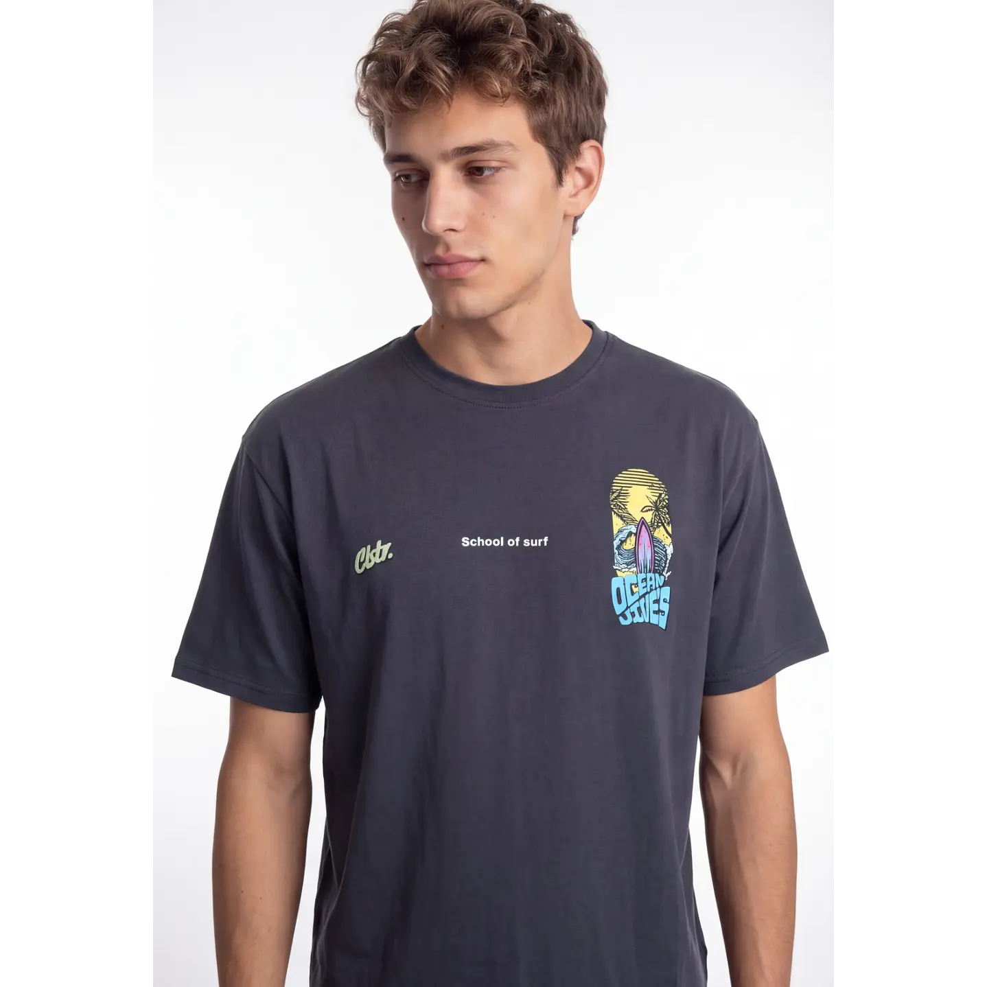 Polera Ocean Hombre Gris 4