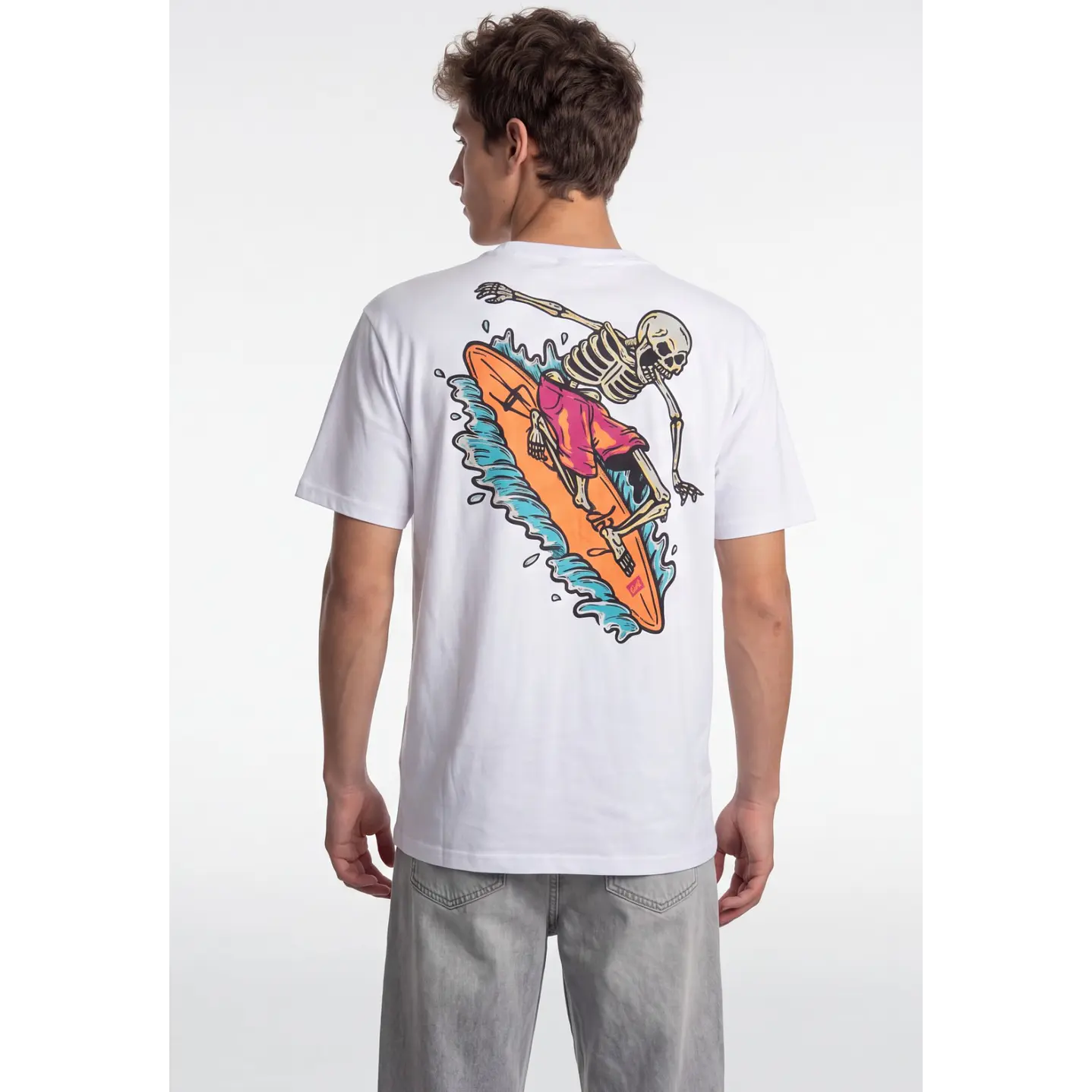 Polera Surf Hombre Blanco 1