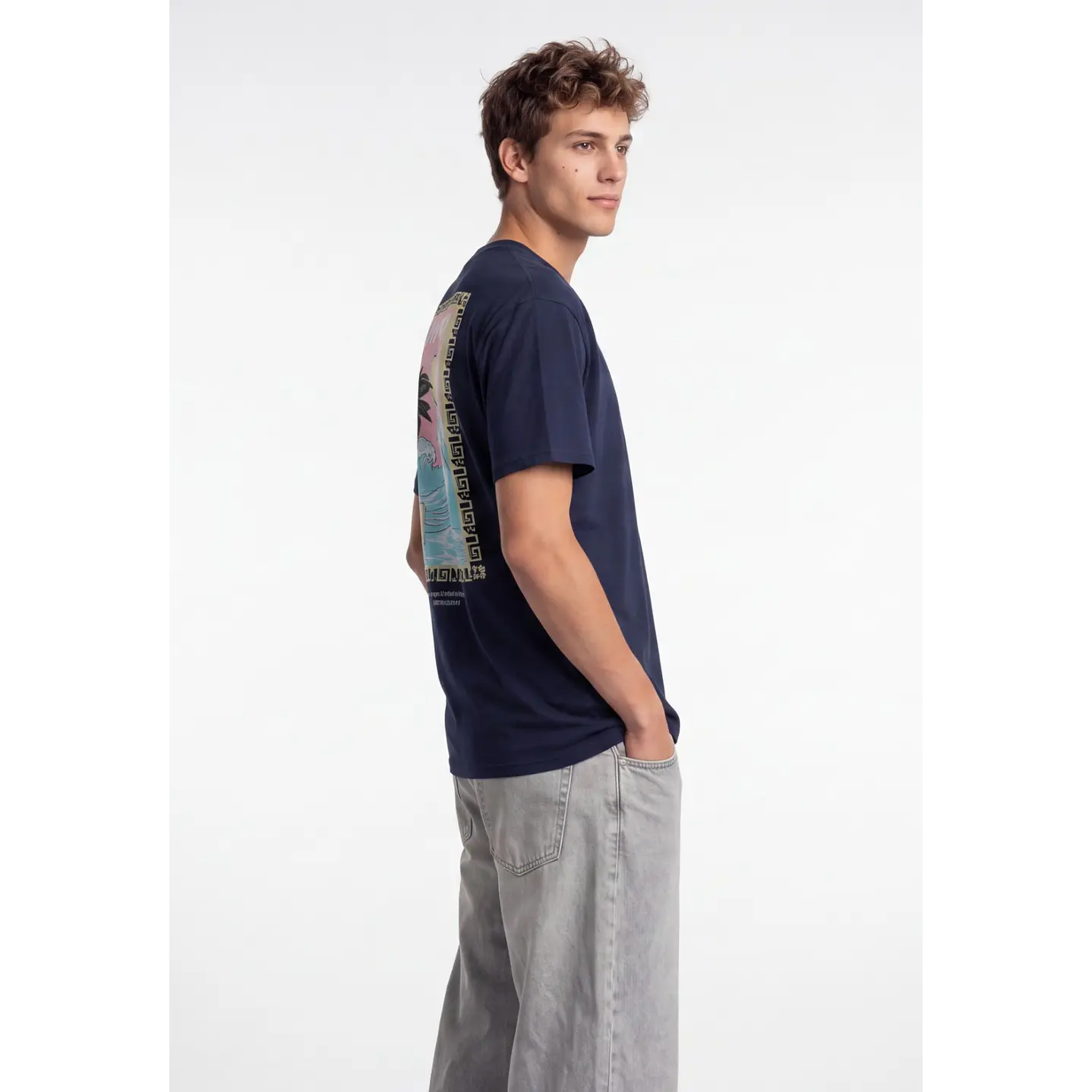 Polera Spirit Hombre Azul 3
