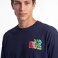 Polera Spirit Hombre Azul - Miniatura 4