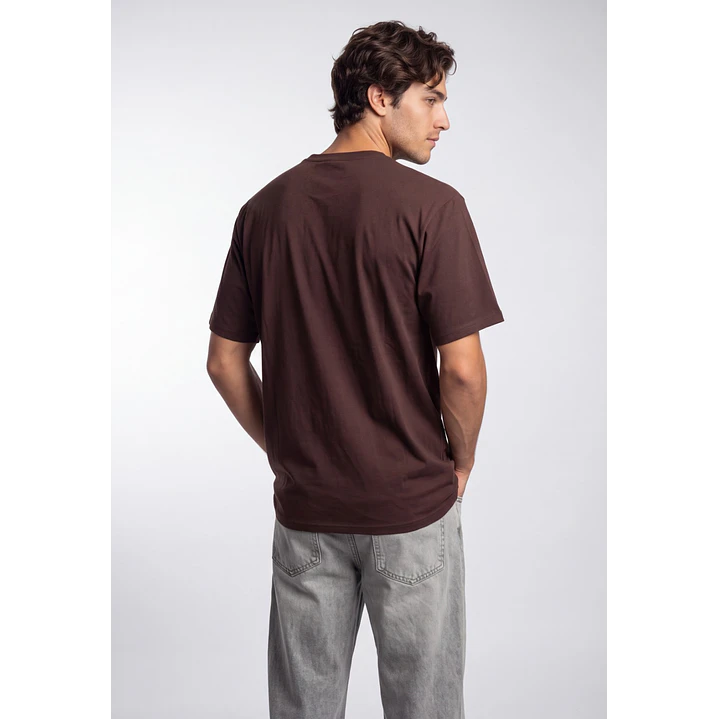 Polera Lucky Hombre Café 2