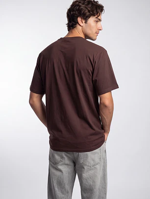 Polera Lucky Hombre Café
