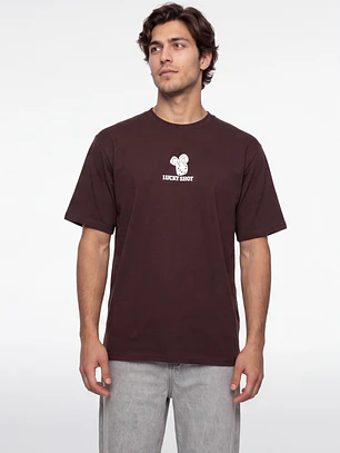 Polera Lucky Hombre Café