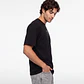 Polera Broken Hombre Negro - Miniatura 4