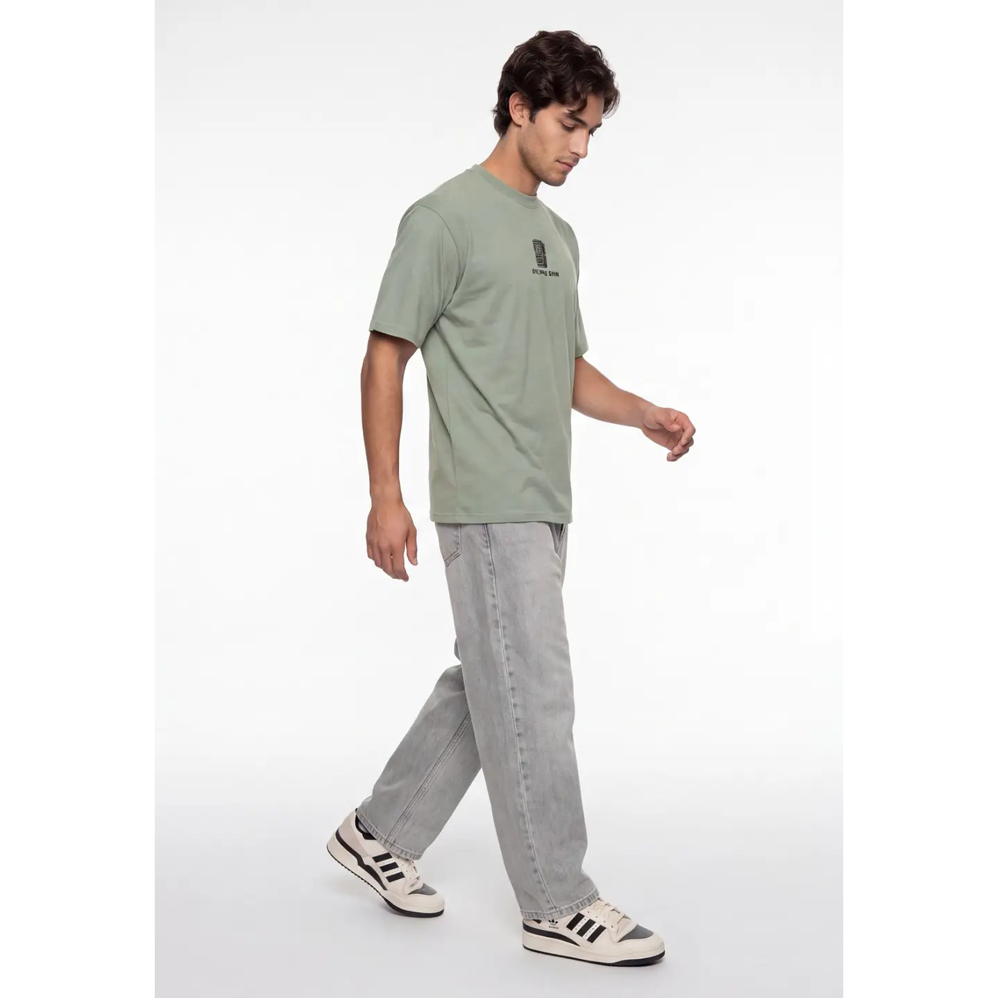 Polera Spin Hombre Verde 3