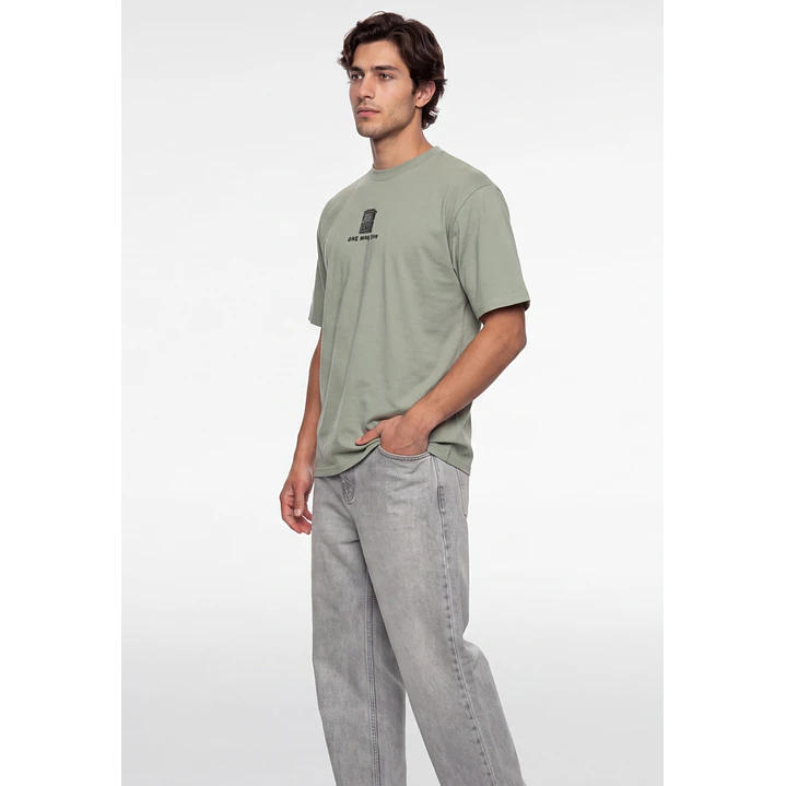 Polera Spin Hombre Verde 1