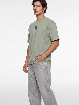 Polera Spin Hombre Verde