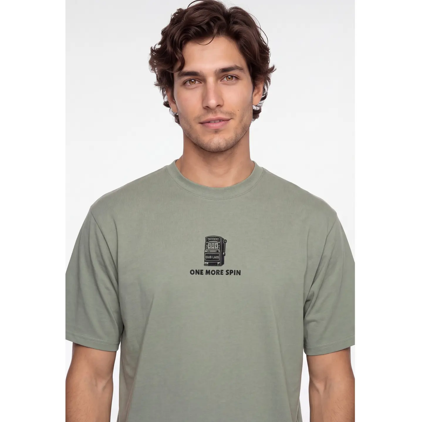 Polera Spin Hombre Verde 4