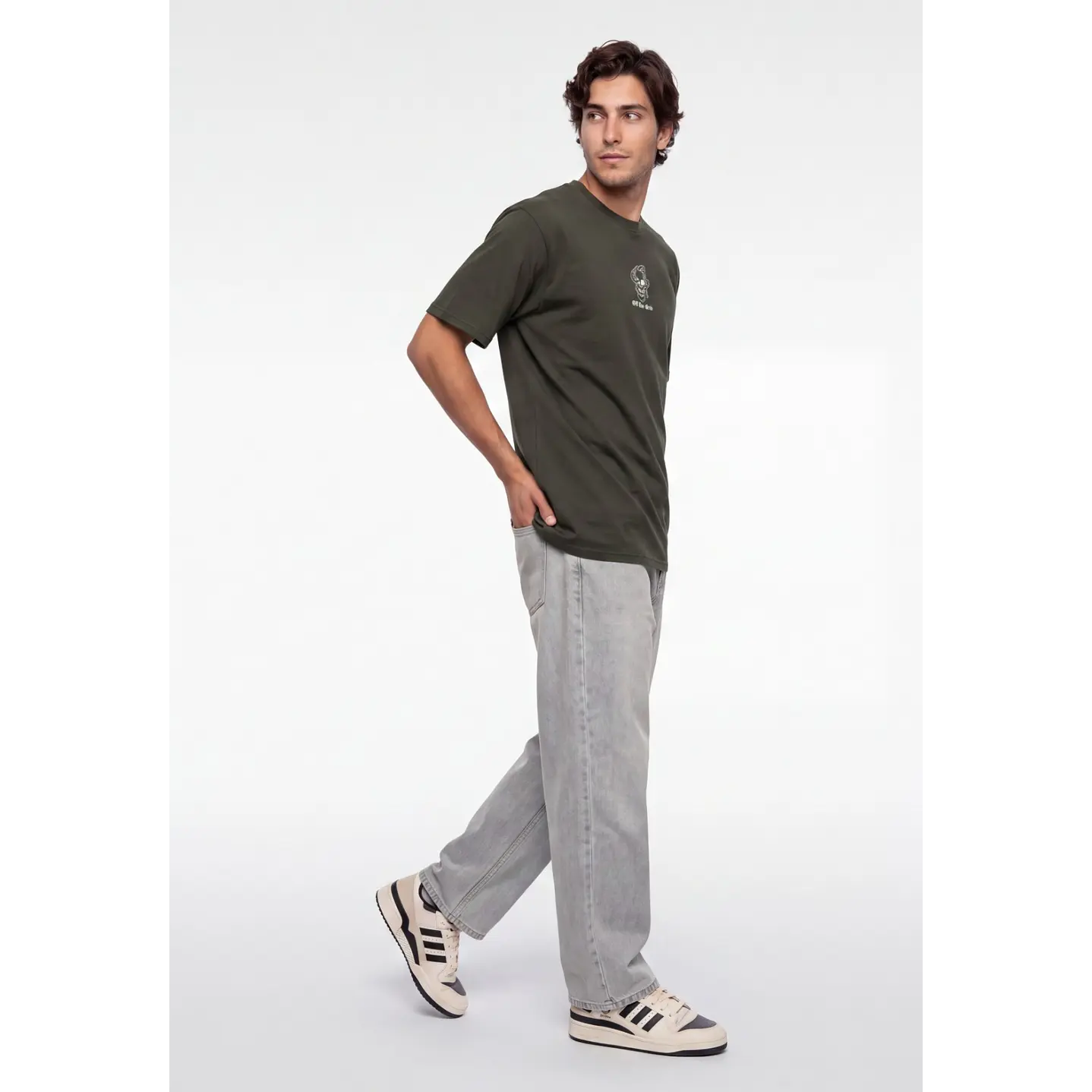 Polera Off Hombre Verde 3