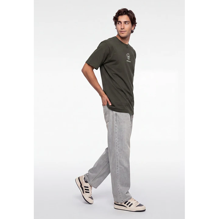 Polera Off Hombre Verde 3
