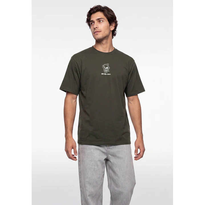 Polera Off Hombre Verde 1