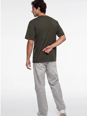 Polera Off Hombre Verde