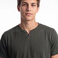 Polera Botones Hombre Verde - Miniatura 4