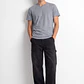 Polera Botones Hombre Gris - Miniatura 1