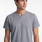 Polera Botones Hombre Gris - Miniatura 4