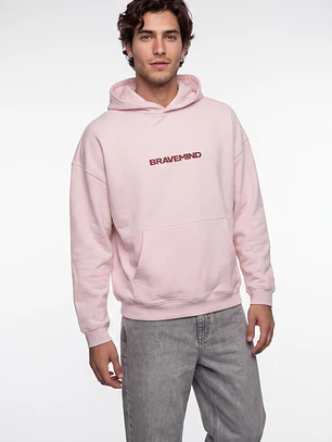 Polerón Street Hombre Rosado