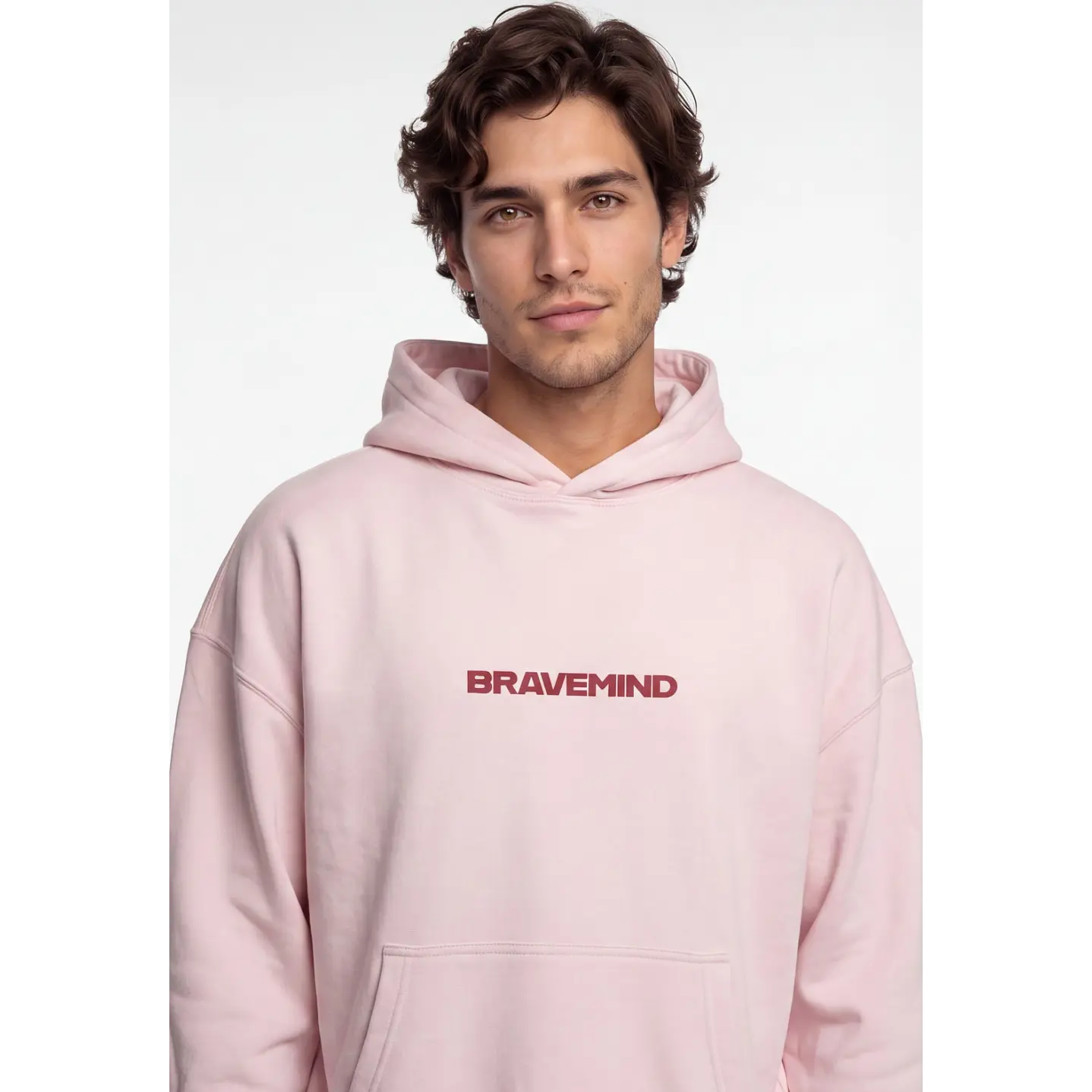 Polerón Street Hombre Rosado 4