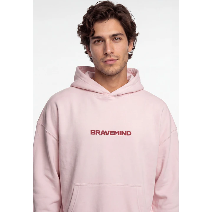 Polerón Street Hombre Rosado 4