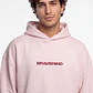 Polerón Street Hombre Rosado - Miniatura 4