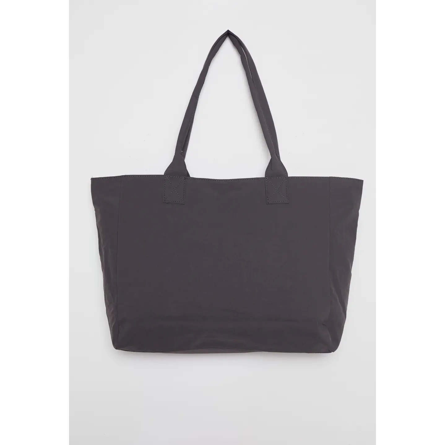 Cartera Tela Mujer Gris 2