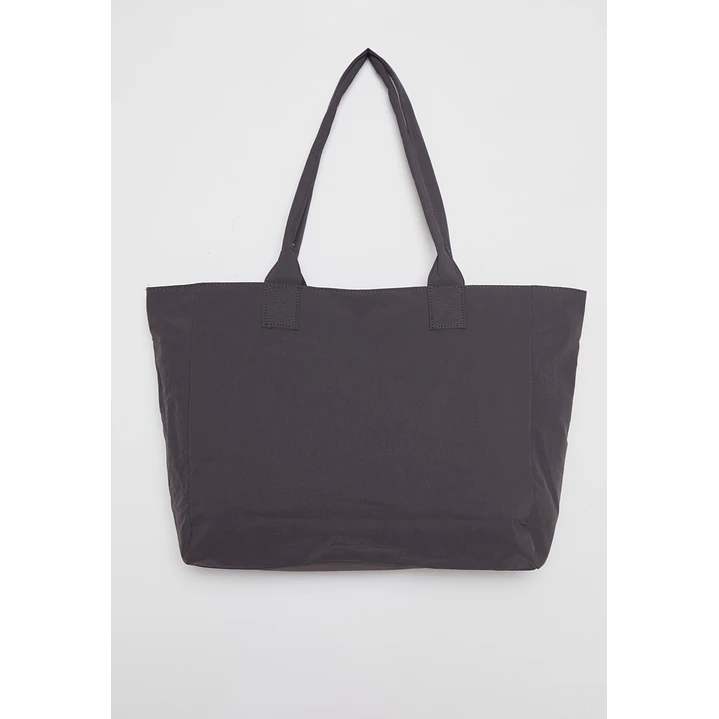 Cartera Tela Mujer Gris 2