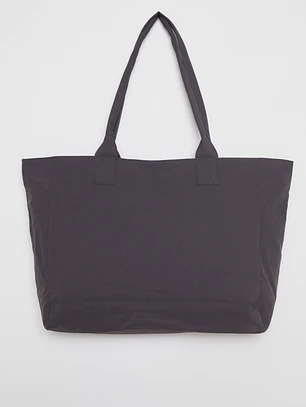 Cartera Tela Mujer Gris
