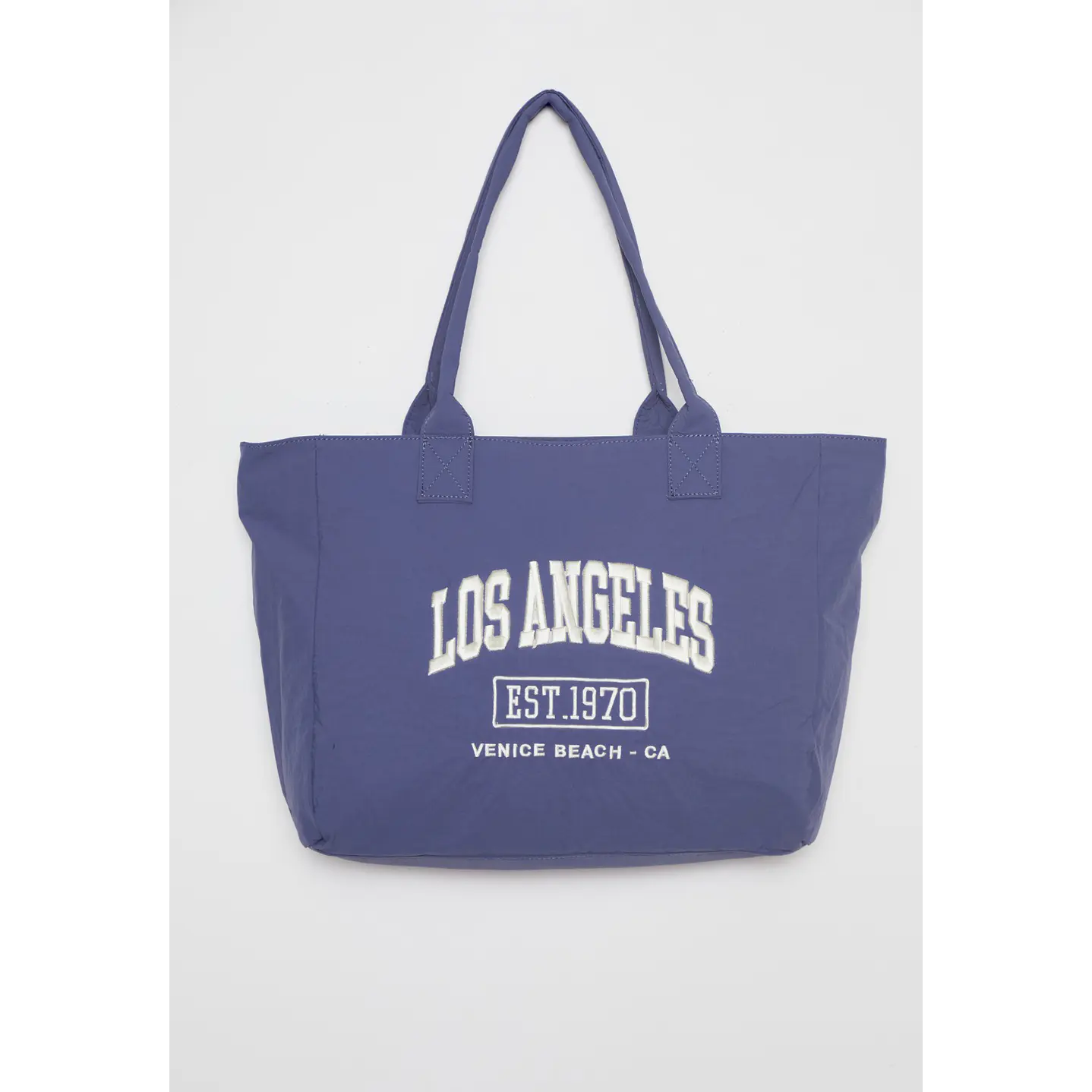 Cartera Tela Mujer Azul 1