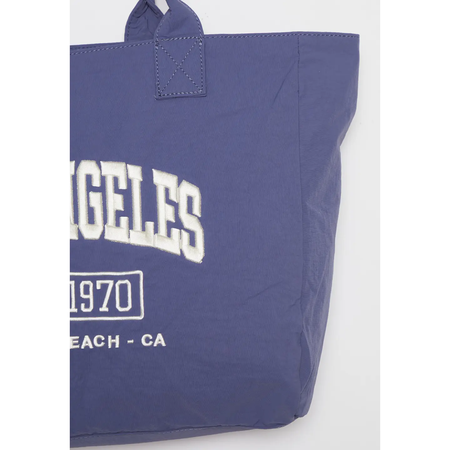 Cartera Tela Mujer Azul 3