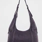 Cartera Tela Mujer Gris - Miniatura 2