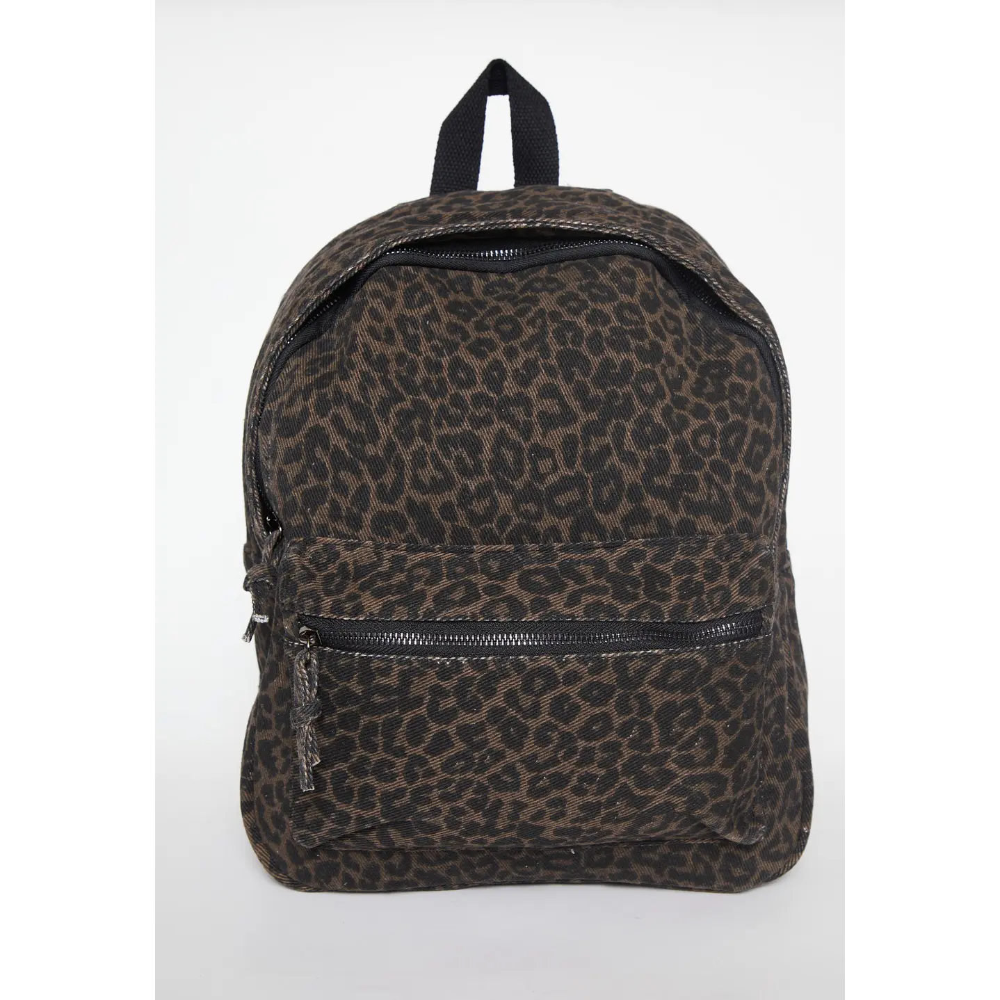 Mochila Animal Print Mujer Café 1