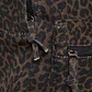 Mochila Animal Print Mujer Café - Miniatura 3