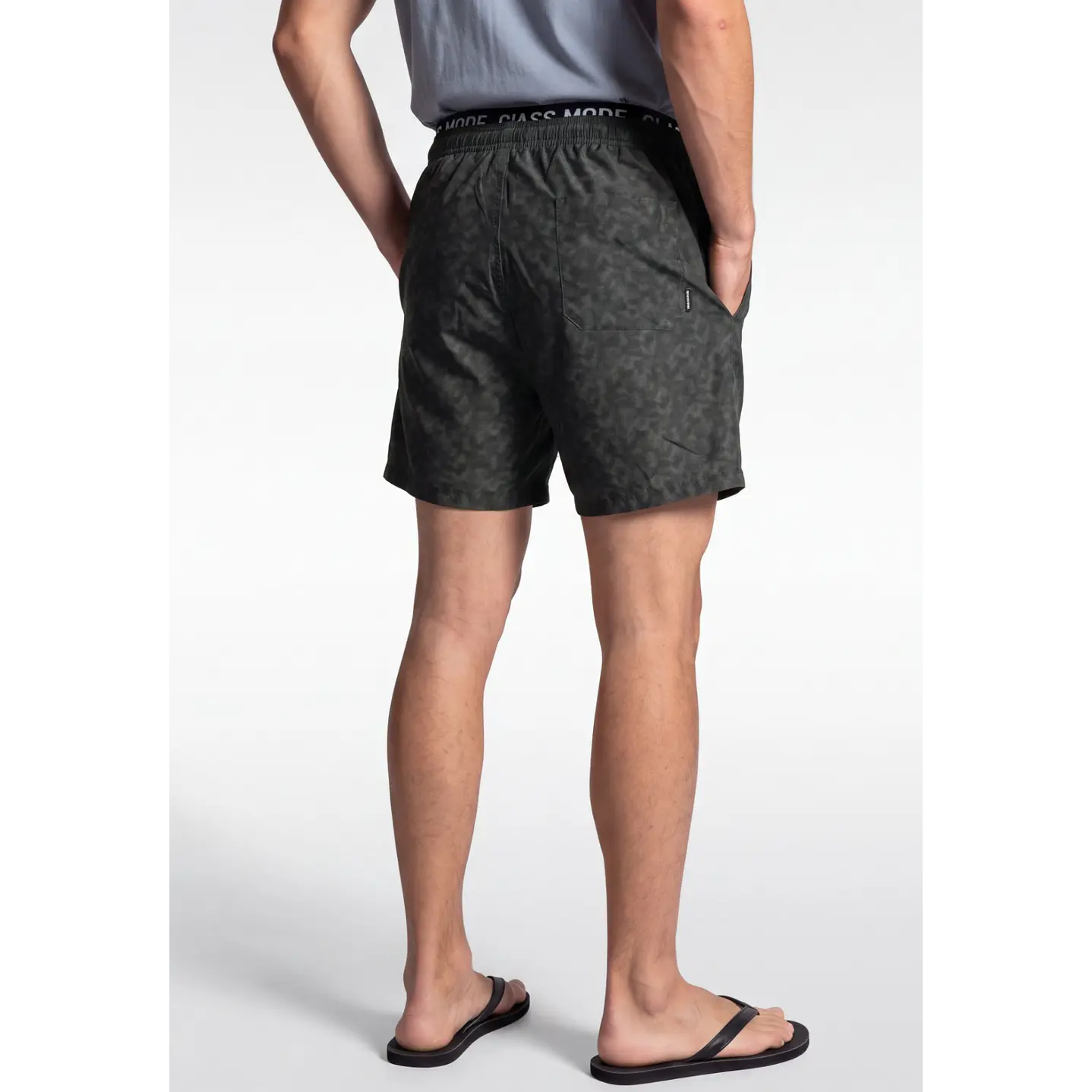 Traje De Baño Hombre Gris 2