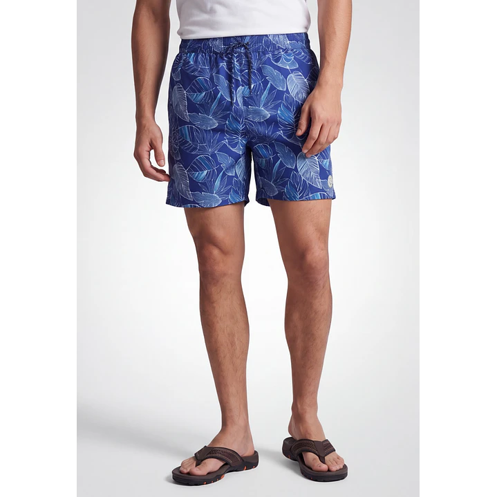 Traje De Baño Hombre Azul  1