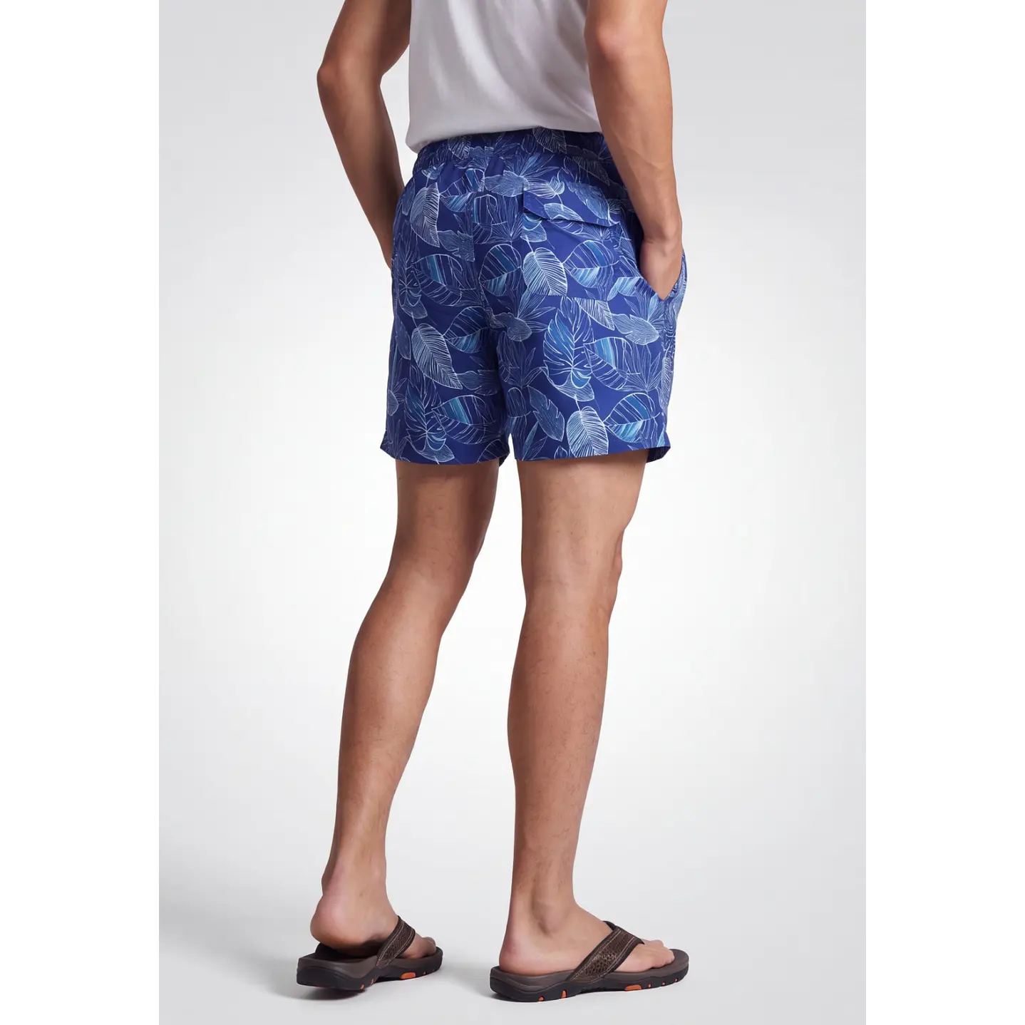 Traje De Baño Hombre Azul  2
