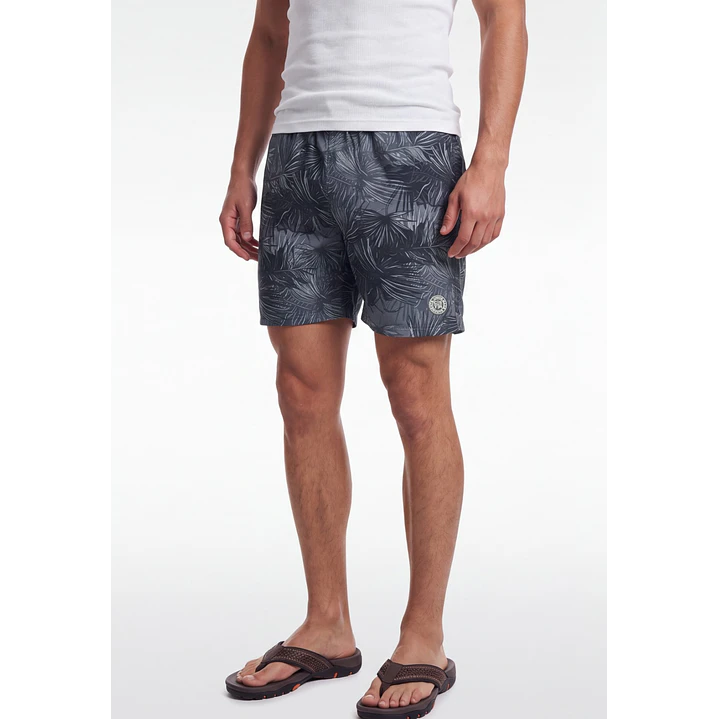 Traje De Baño Hombre Gris 1