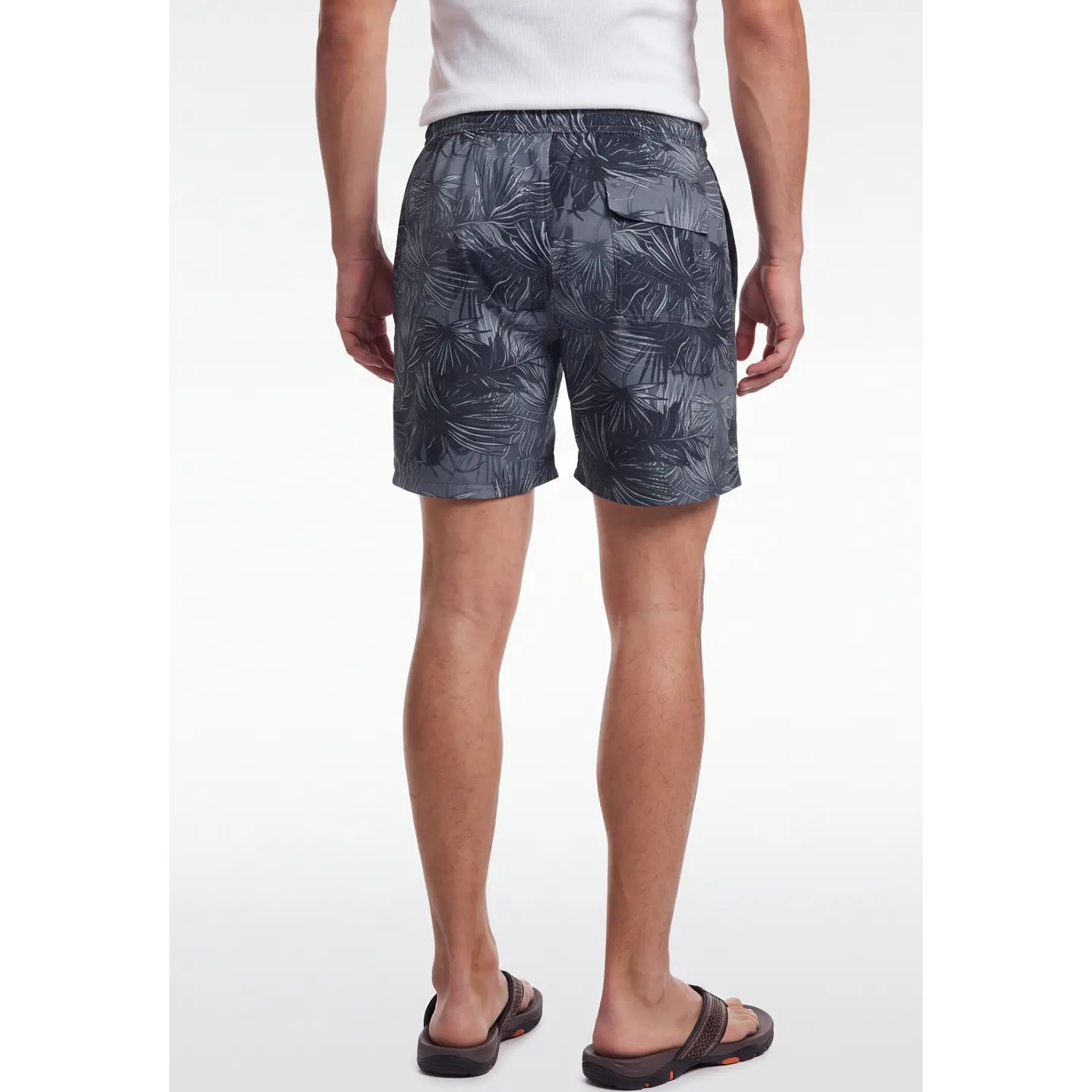 Traje De Baño Hombre Gris 2