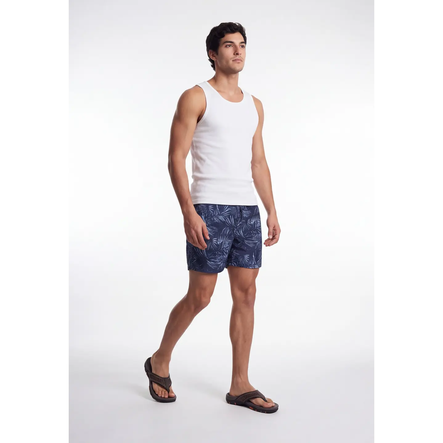 Traje De Baño Hombre Azul 3