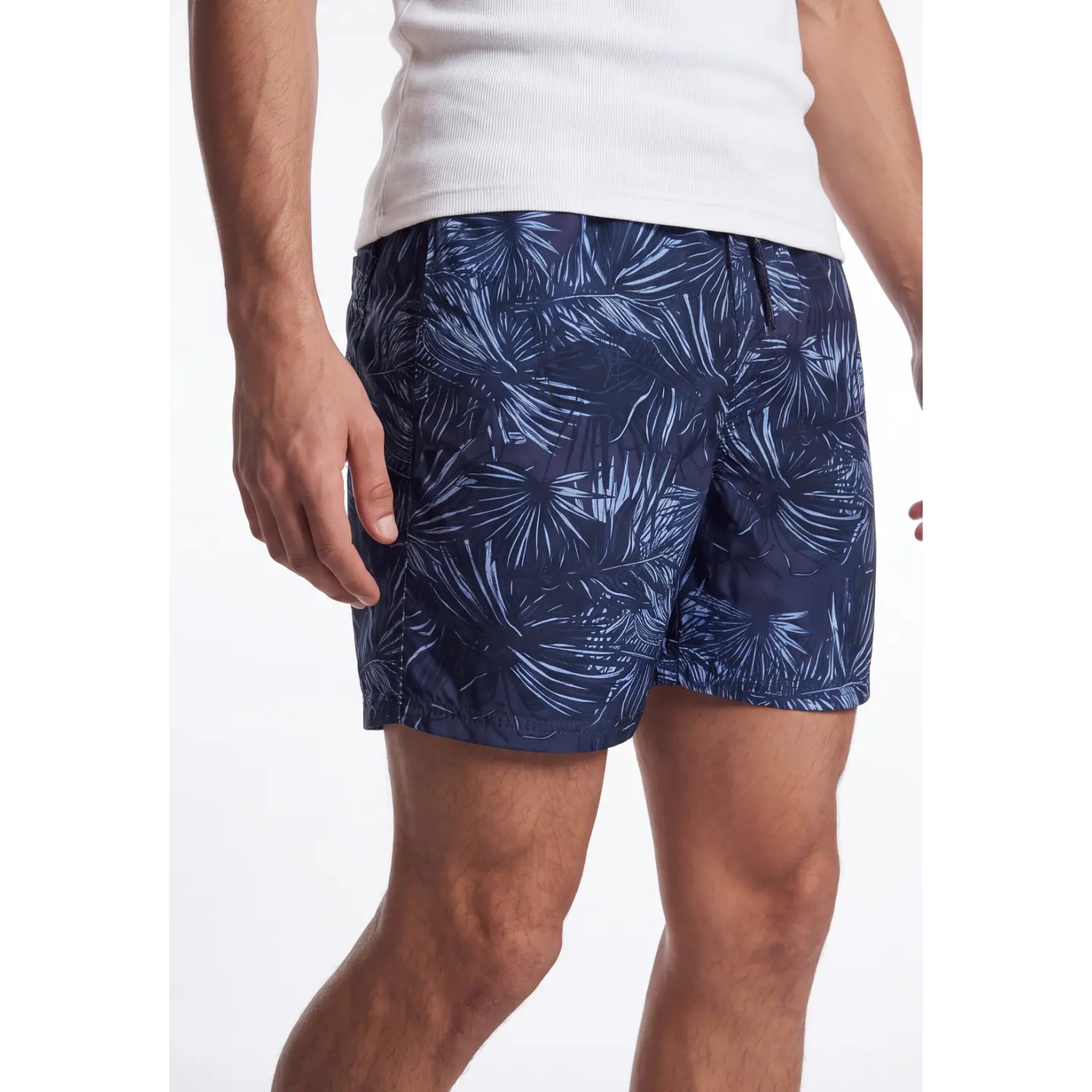 Traje De Baño Hombre Azul 4