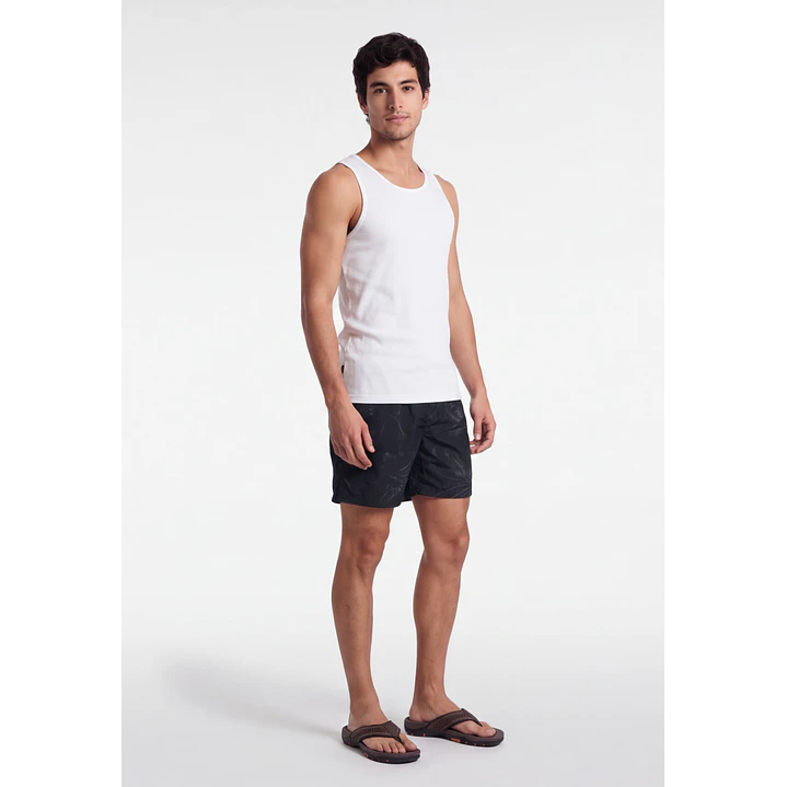 Traje De Baño Hombre Negro 3