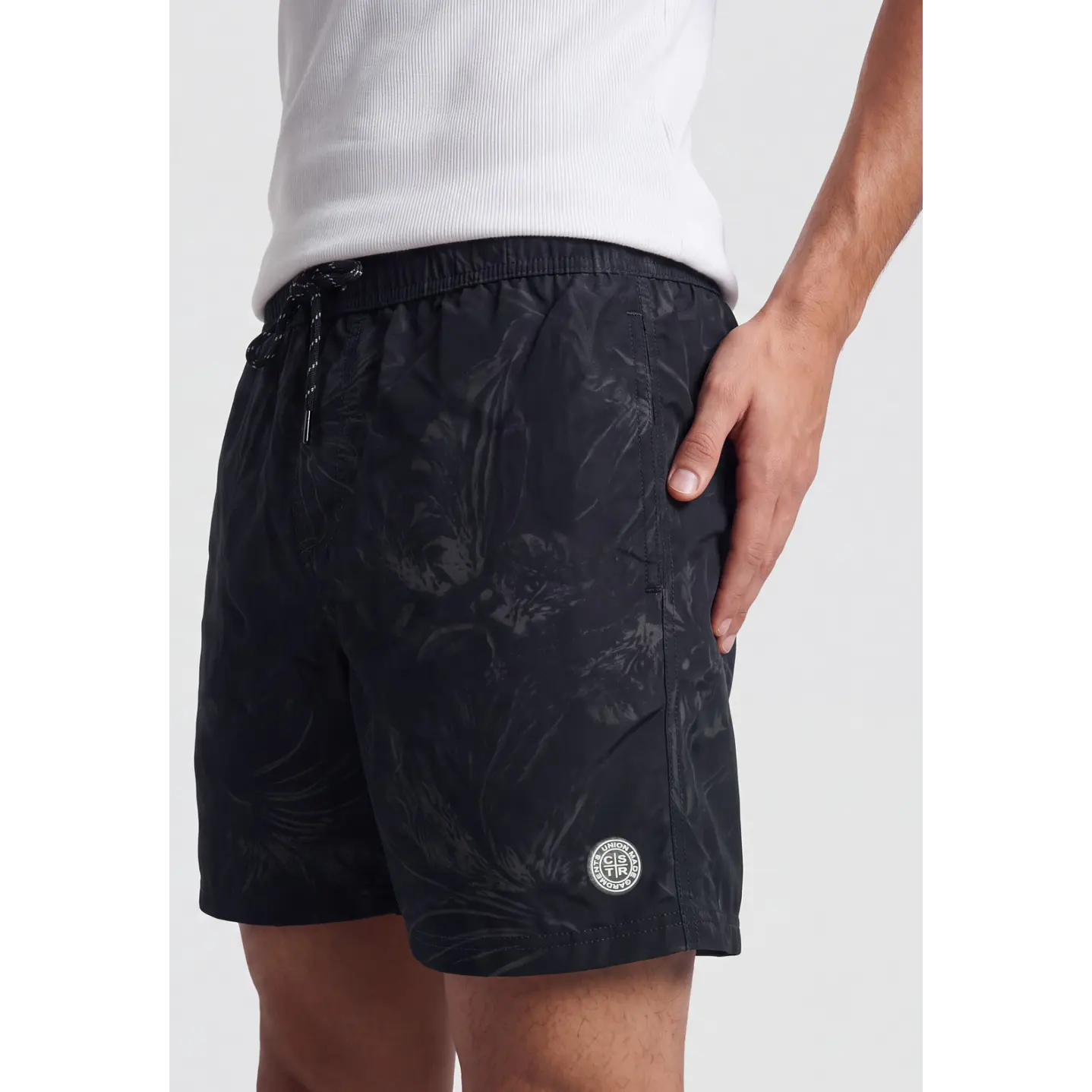 Traje De Baño Hombre Negro 4