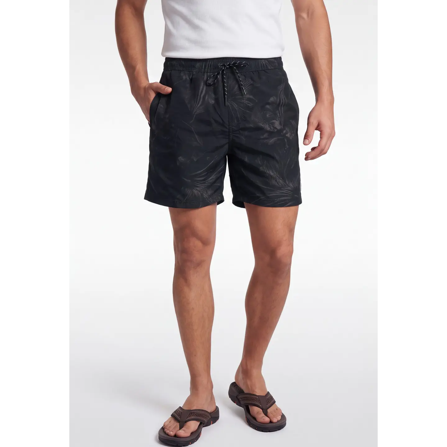 Traje De Baño Hombre Negro 1